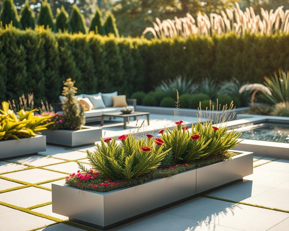 Garten modern gestalten