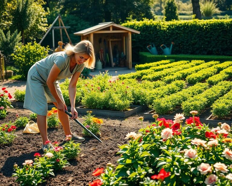Gartenpflege effizient