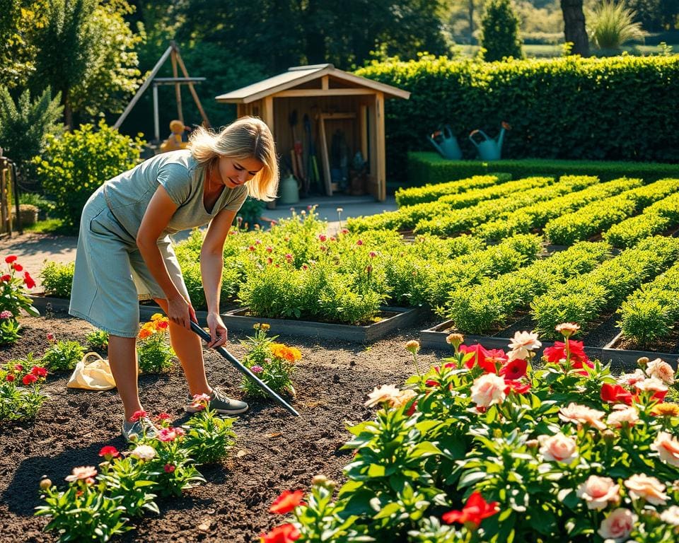 Gartenpflege effizient