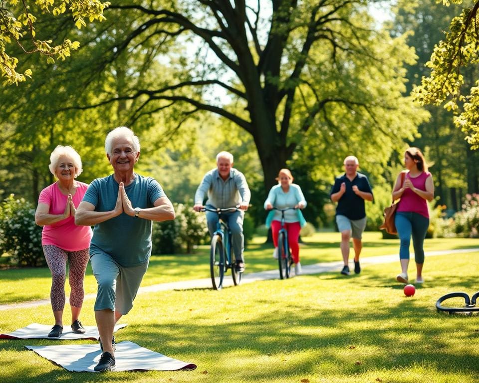 gesund im Alter bleiben