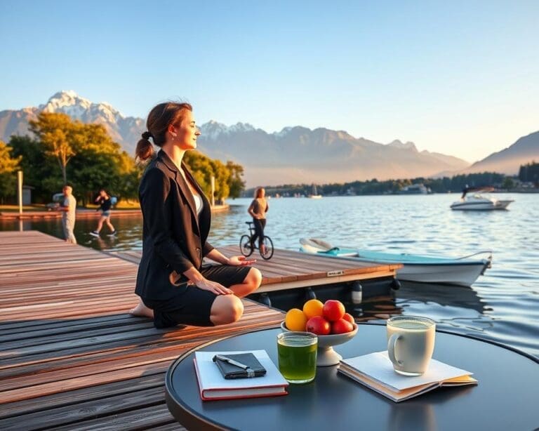 Morgenroutine Zürich