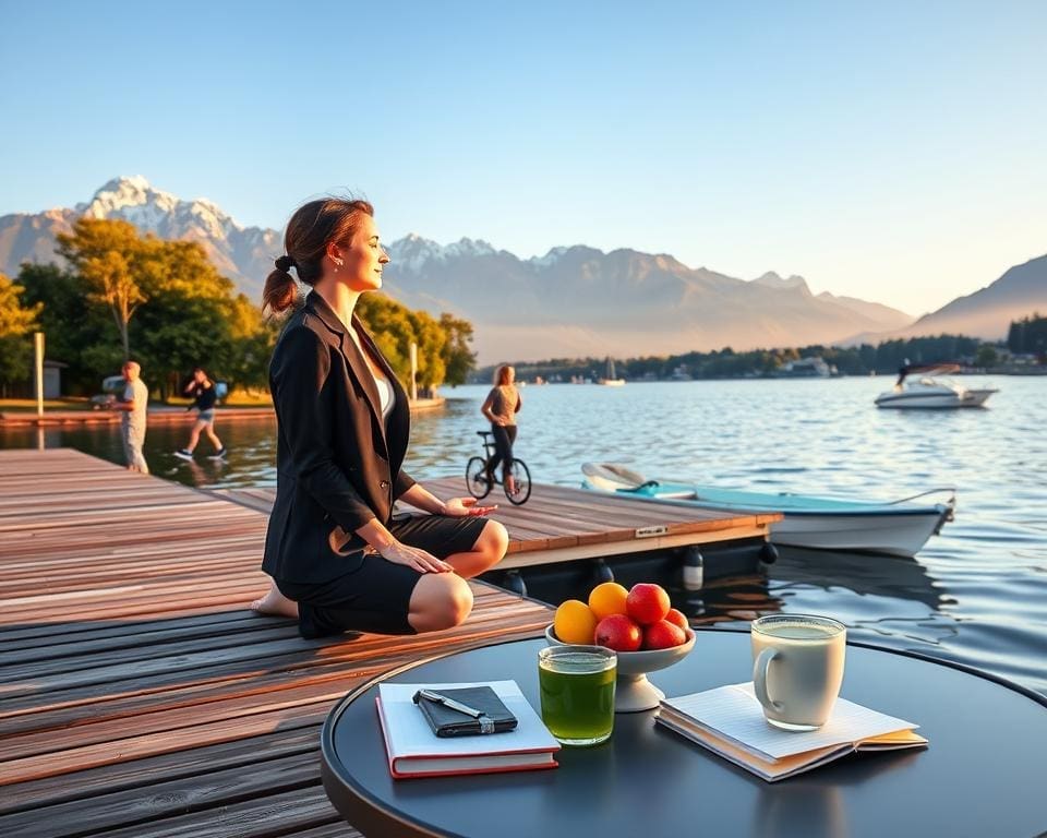 Morgenroutine Zürich