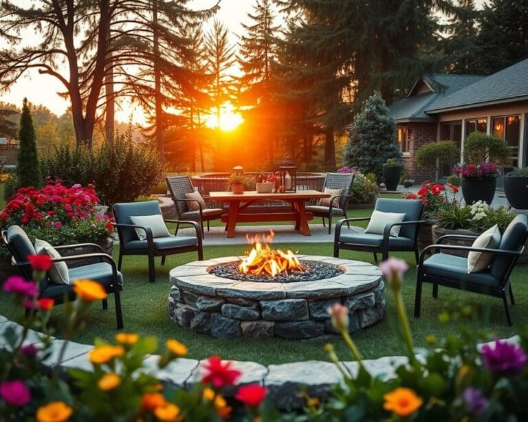 Feuerstelle Garten