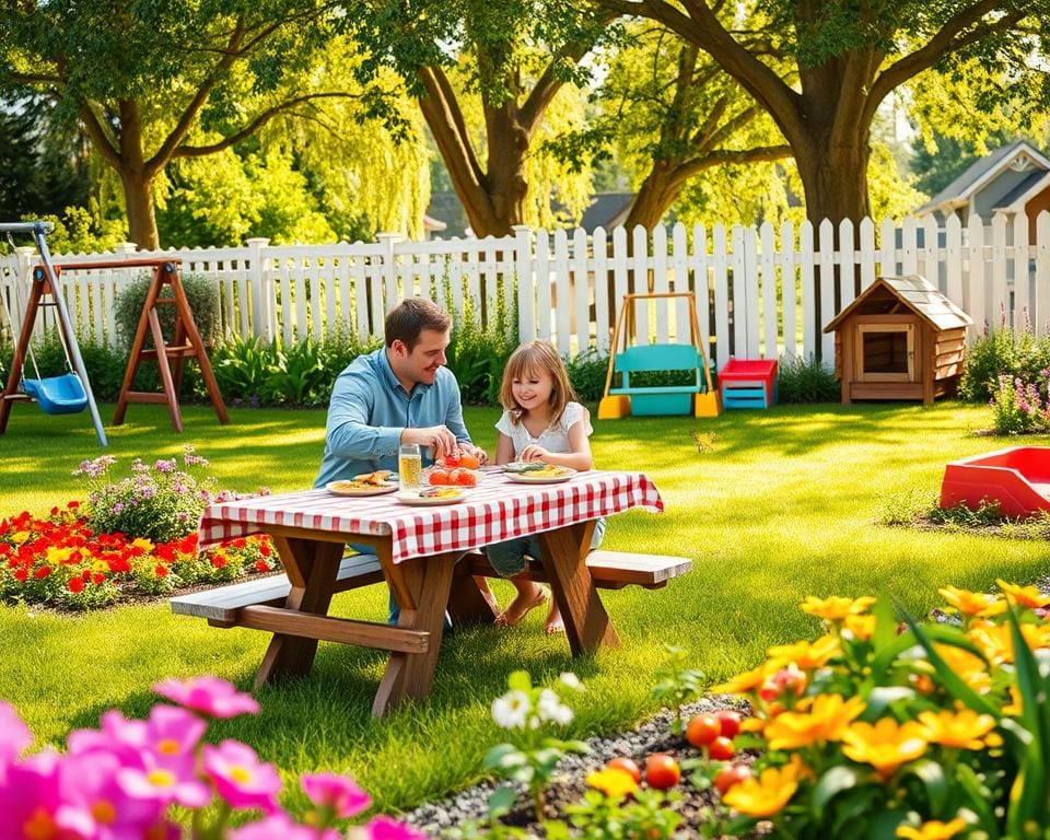 familienfreundlicher Garten