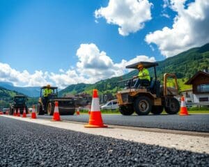 Welche Technologien kommen im Straßenbau zum Einsatz?