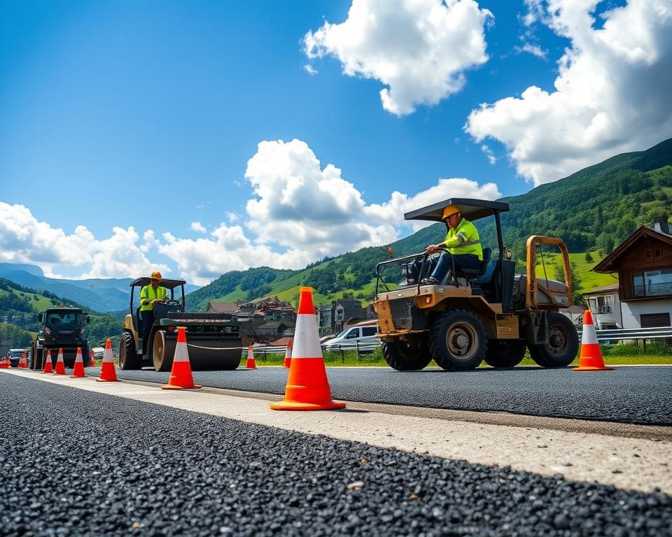 Welche Technologien kommen im Straßenbau zum Einsatz?
