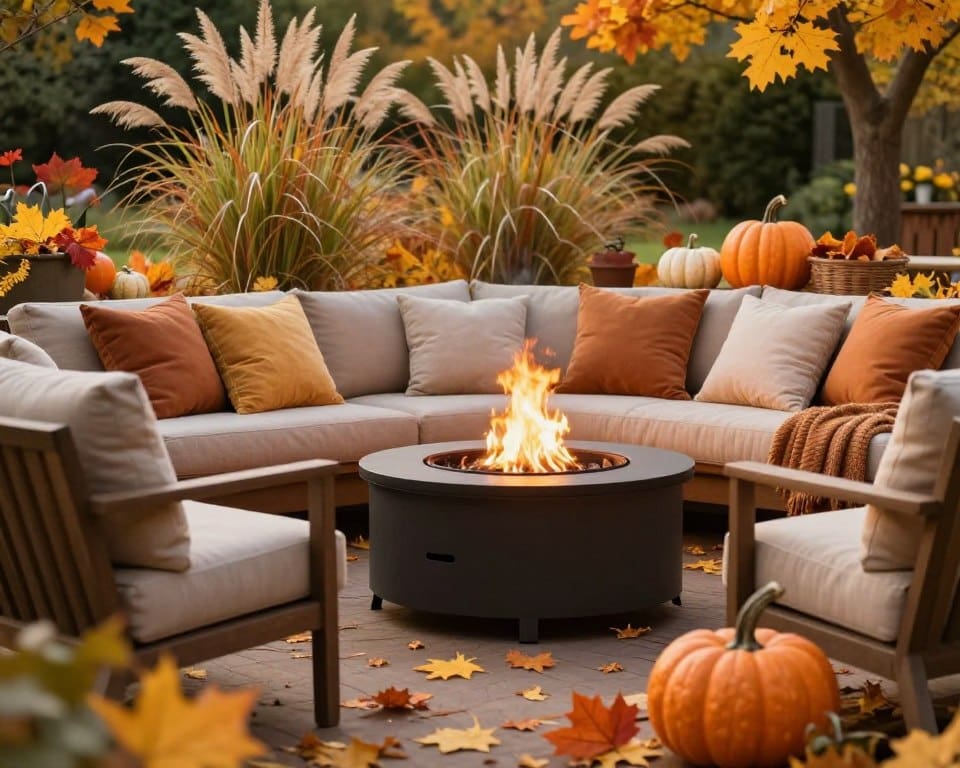 Garten im Herbst