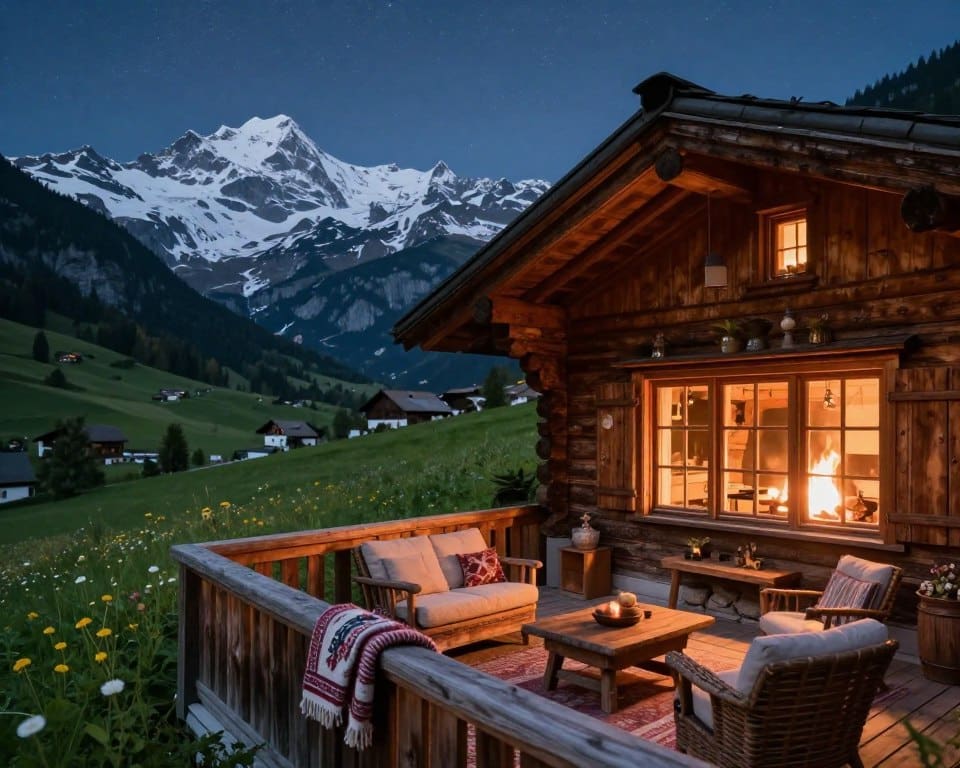 Übernachten in Berghütte