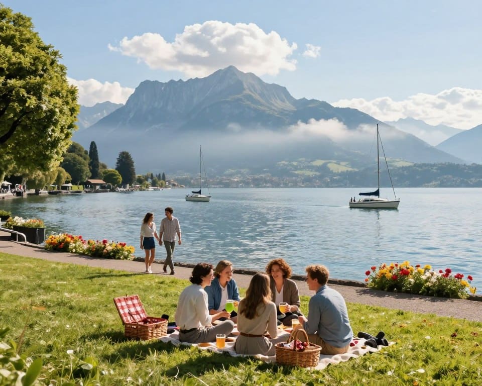 Wochenende am Genfersee