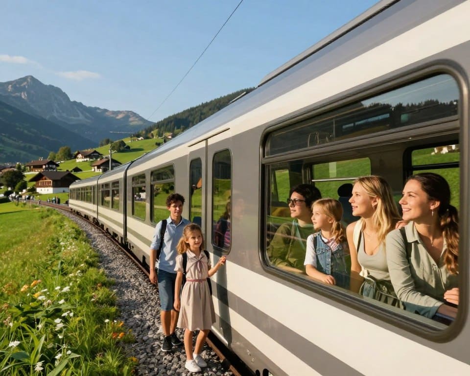 Zug nach Norditalien
